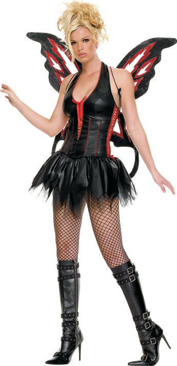 Adult Sexy Gothic Fairy Costume