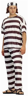 Adult Men's Prisoner Costume