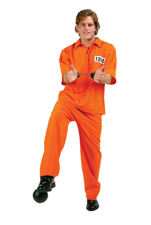 Adult Convict Costume