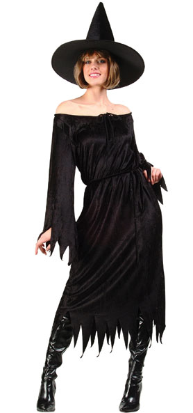 Adult Velvet Witch Costume
