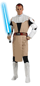 Adult Deluxe Obi Wan Kenobi Costume