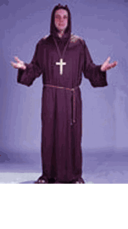 Adult Monk Costume