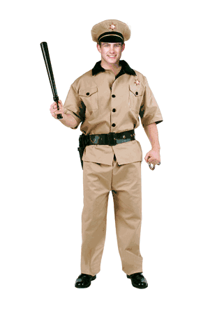 Adult Security Guard Costume
