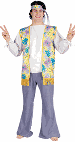 Men's 60's Flower Child Costume