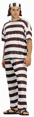 Adult Men's Prisoner Costume