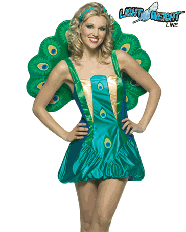Adult Lightweight Peacock Costume