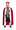 Adult King's Robe Costume - Red, Panne Velvet
