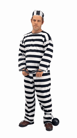 Adult Convict Costume