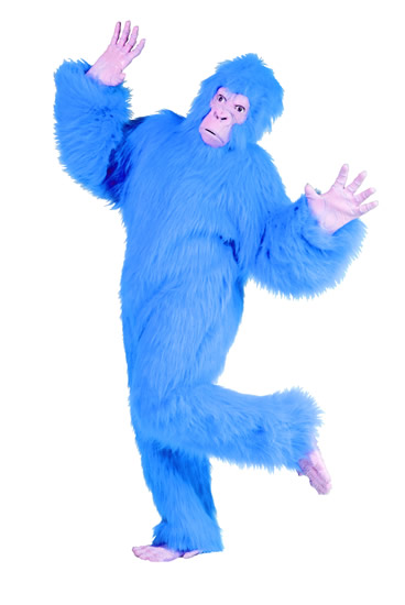 Adult Blue Gorilla Costume