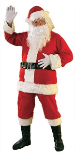 Flannel Santa Costume