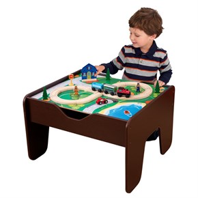 Kidkraft 2-in-1 Activity Table with Board - Espresso