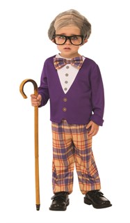 Kids Little Old Man Costume