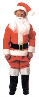 Child Santa Suit Costume