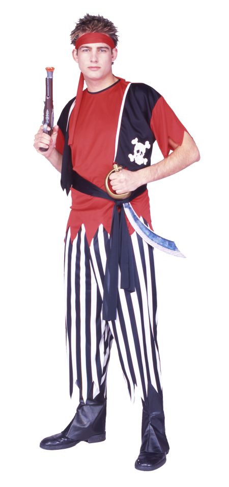 Adult Pirate Halloween Costume - Men's