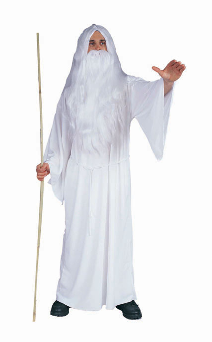 Adult Wizard Costume - White