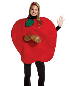 Adult Apple Halloween Costume