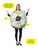 Adult Bagel and Cream Cheese Costume