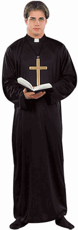 Adult Catholic Priest Costume