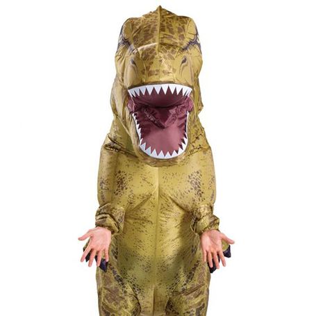 Adult Jurassic World Inflatable T-Rex Costume