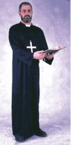 Adult Priest Halloween Costume