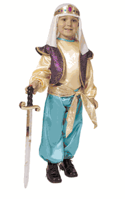 Child Arabian Sultan Costume