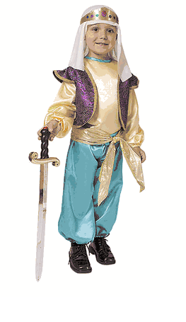Child Arabian Sultan Costume