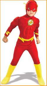 Child Deluxe Muscle Chest The Flash Costume
