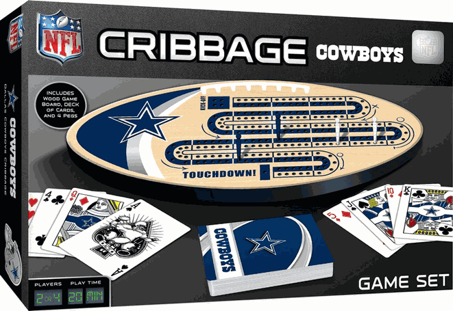 Dallas Cowboys NFL Cribbage