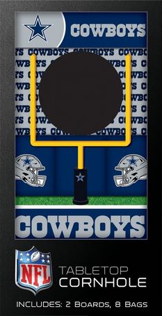 Dallas Cowboys NFL Tabletop Cornhole Game