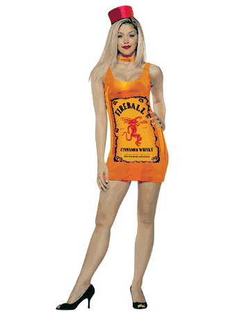 Fireball Tank Dress Costume