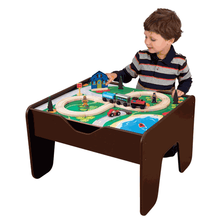 Kidkraft 2-in-1 Activity Table with Board - Espresso