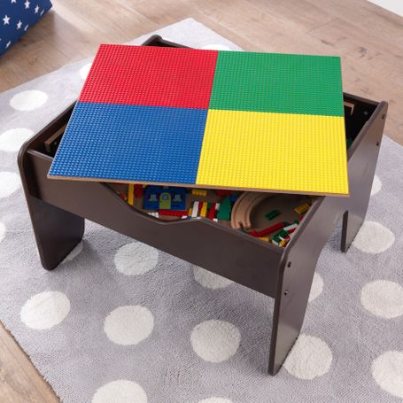 Kidkraft 2-in-1 Activity Table with Board - Espresso