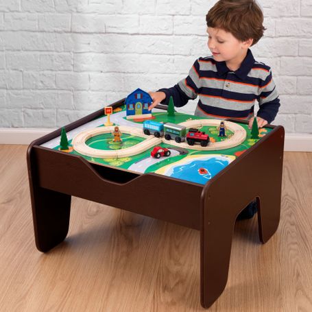 Kidkraft 2-in-1 Activity Table with Board - Espresso