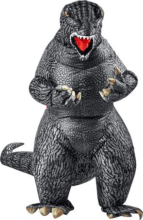 Kids Inflatable Classic Godzilla Costume