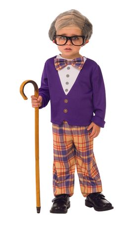 Kids Little Old Man Costume