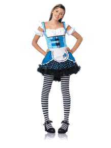 Leg Avenue Teen Mushroom Alice Costume