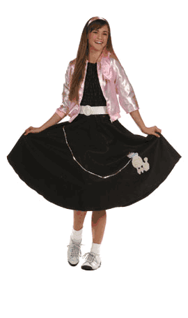 Teen 50's Sock Hop Costume