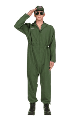 Teen Army Pilot Costume