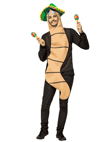 Tequila Worm Costume