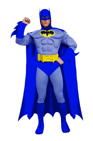 Adult Batman Muscle Costume