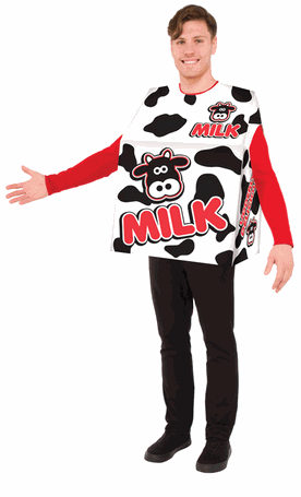 Adult Milk Costume