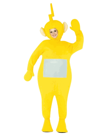Adult Teletubbies Laa Laa Costume - Yellow