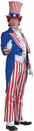 Adult Uncle Sam Suit