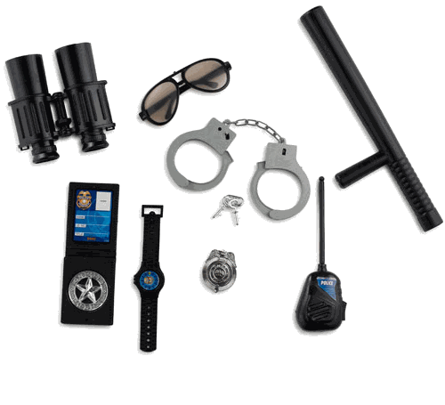 Kids Police Deputy Play Set