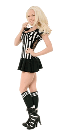 Playboy Racy Referee Costume