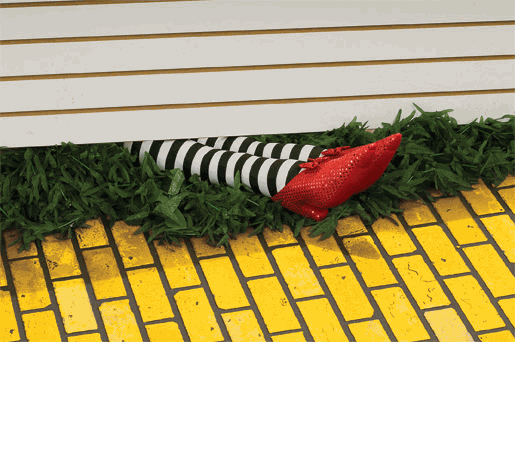 Wicked Witch of the West Leg Prop
