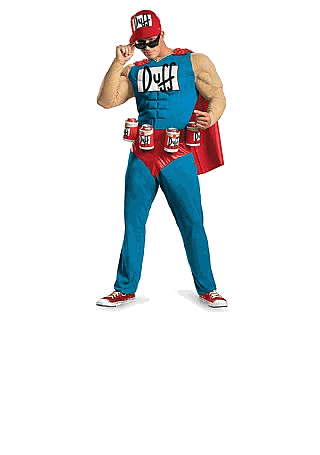 Adult Duffman Costume