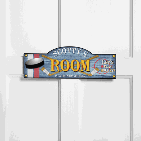 Personalized Kids Room Sign - Power Play