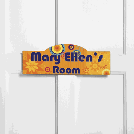 Personalized Kids Room Sign - Sunny Day