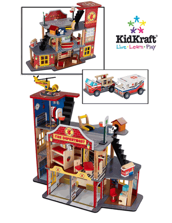 KidKraft Deluxe Fire Rescue Set